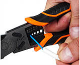 ПЛОСКОГУБЦІ - ПАСАТИЖІ УНІВЕРСАЛЬНІ POLAX ЗІ ЗНІМАЧАМИ ІЗОЛЯЦІЇ, 4.0, 2.5, 2.0, 1.5, 1.0 ММ, 225 ММ (35-019), фото 9