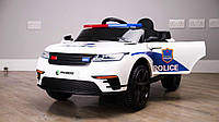 Дитячий електромобіль Поліція зі спецсигналом Land Rover 4842 EBLR-1-2