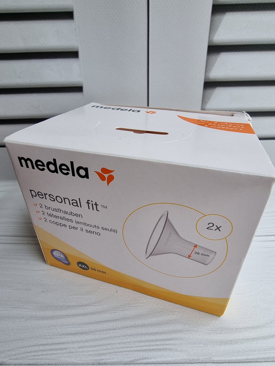 Нагрудники Medela PersonalFit Plus, розмір XXL, 36 мм, 2 шт.