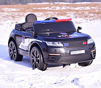 Дитячий електромобіль Поліція зі спецсигналом Land Rover 4842EBLR-2-1