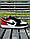 Кросівки Nike Air Jordan 1 low (black/white/red), фото 6