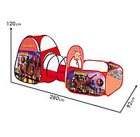 Детская игровая палатка туннель герои 96565 SP