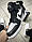 Високі кросівки Nike Air Jordan 1 (black white gray), фото 3