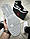 Високі кросівки Nike Air Jordan 1 (black white gray), фото 6