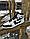 Кросівки високі Nike Air Jordan 1 (white/black), фото 4