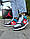Кросівки Nike Air Jordan 1 (білий червоний синій блакитний), фото 9