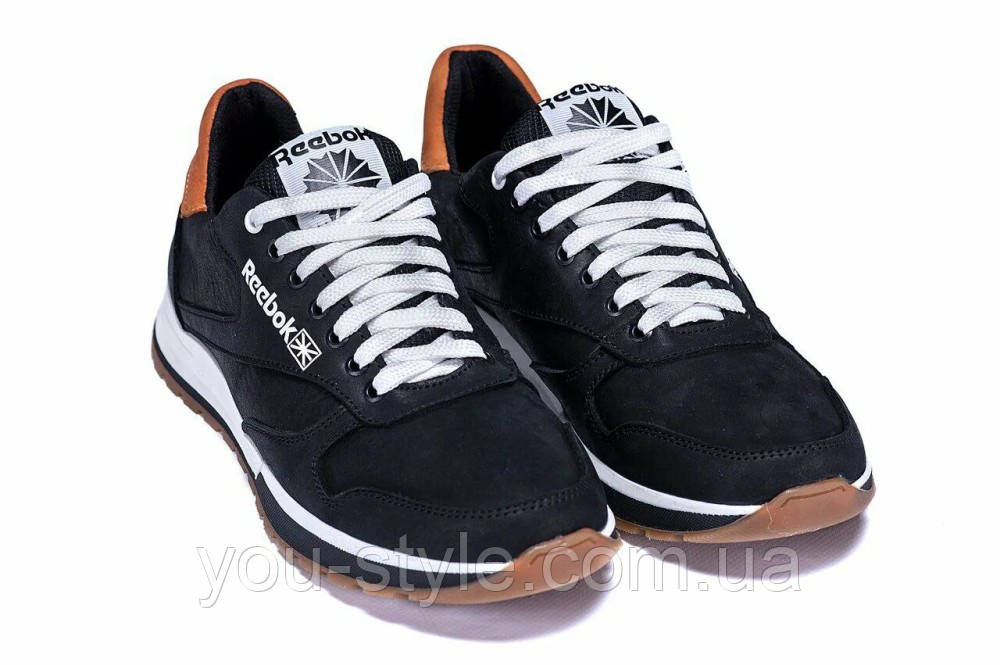 Кросівки демісезонні Reebok чорні, фото 1