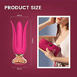 Анальна пробочка 10 режимів вібрації, з керуванням від смартфона, фото 4