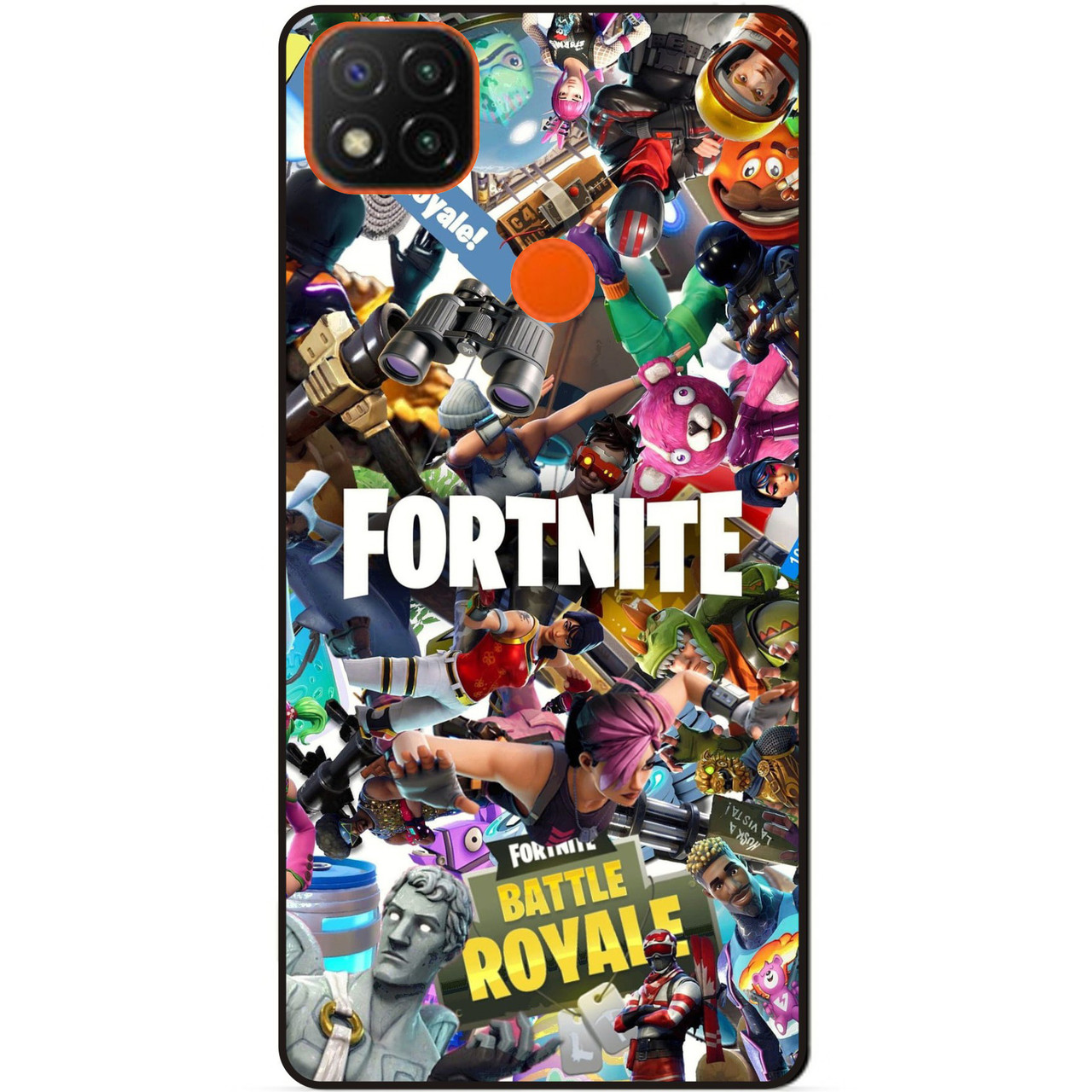 Силіконовий чохол бампер для Xiaomi Redmi 9C з картинкою Fortnite Фортнайт