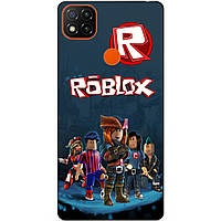 Силіконовий чохол бампер для Xiaomi Redmi 9C з малюнком Roblox Роблокс