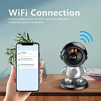 Камера домашнего видеонаблюдения Wi-Fi видеоняня Робот