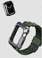 Захисний чохол з ремінцем NILLKIN DynaGuard Wristband Case для Apple Watch 45 mm (7 / 8 / 9 Series) Green, фото 4