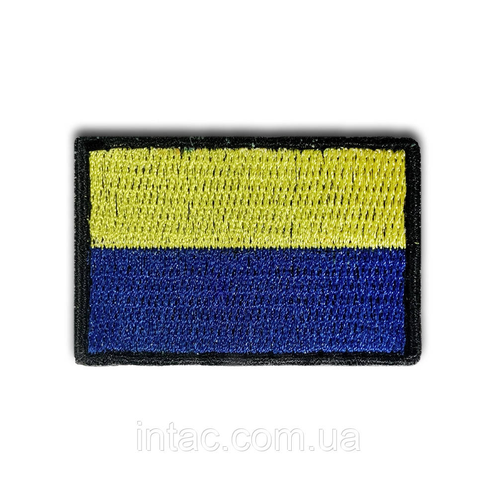 Шеврон "Прапор жовто-блакитний", 3х4,5 см, фото 1