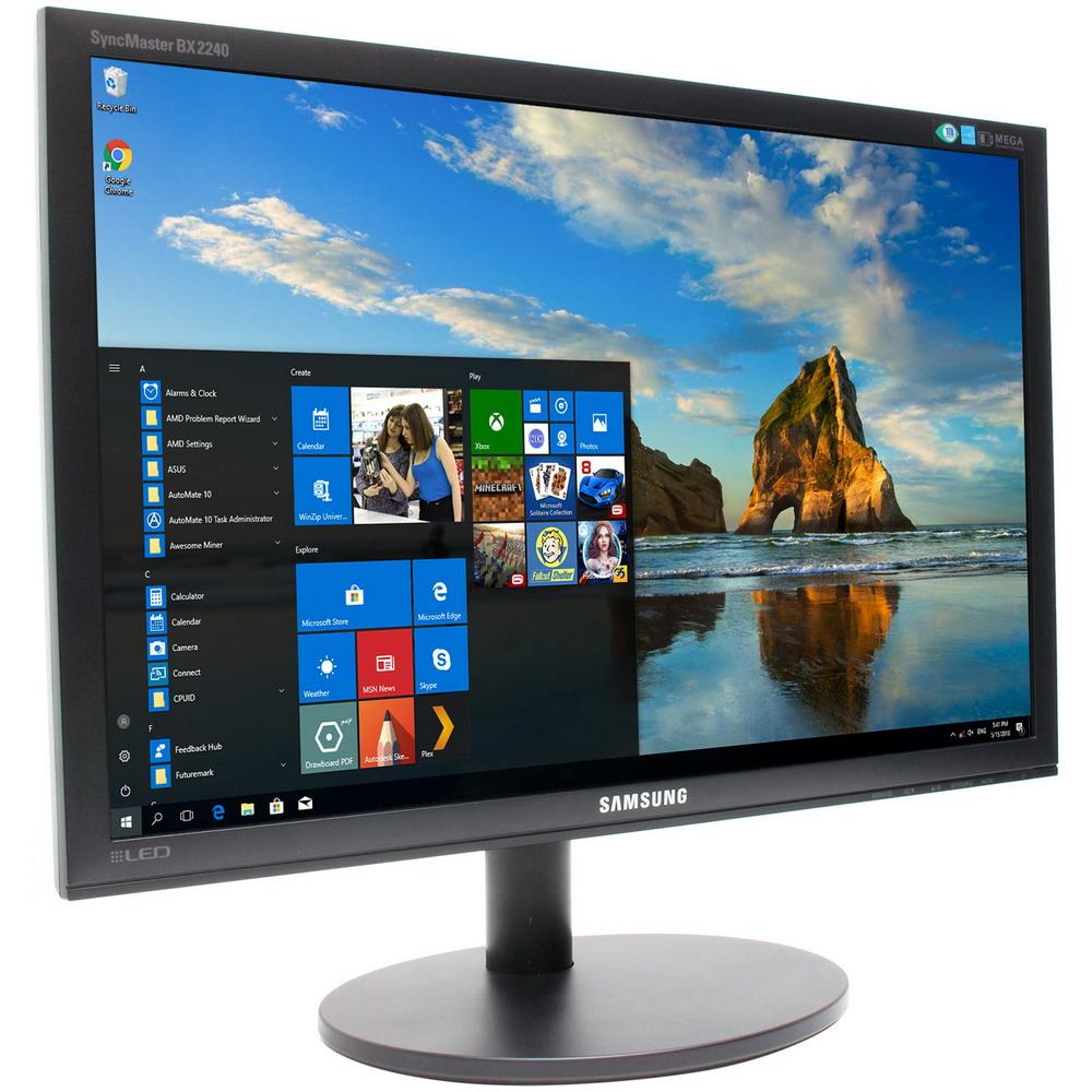 Монітор 22" 1680*1050 TN Samsung BX2240W LED VGA DVI Pivot чорний бв A Гар.12міс!