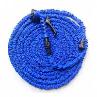 Посилений садовий шланг для поливу XHose 30м з розпилювачем Magic Hose Синій