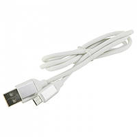 Дата кабель Walker C530 micro USB to USB 1 м White