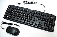 Набор клавиатура Atlanfa Business Keyboard Mouse Set V-8888 + мышь