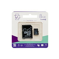 Карта памяти T&G microSD Class 10 8GB (22026)