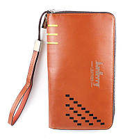 Мужской кошелек клатч портмоне барсетка Baellerry SW009 business Baellerry Leather,Orange
