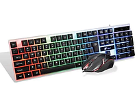 Комплект UKC Keyboard M-416/K01/5559 USB клавиатура с подсветкой + мышка