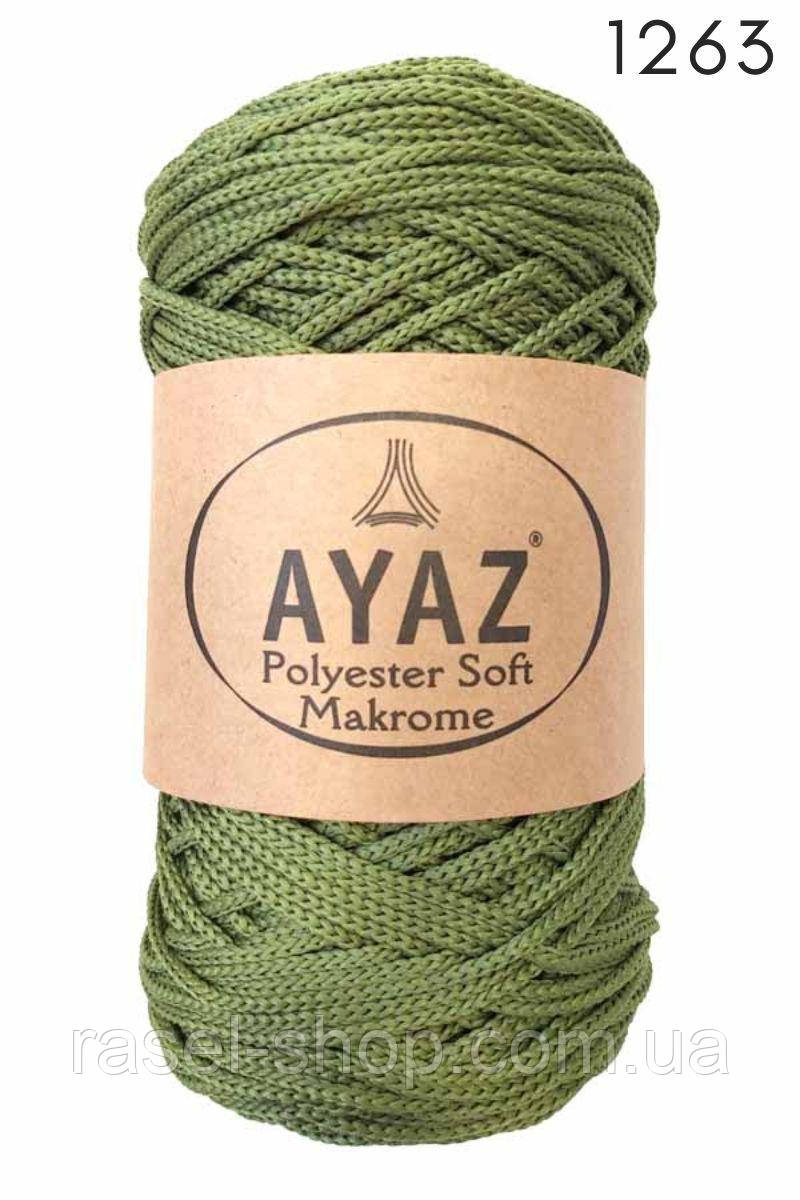 Купить пряжу для вязания сумок Ayaz Polyester Soft Makrome 250 г/175 м, фото 1