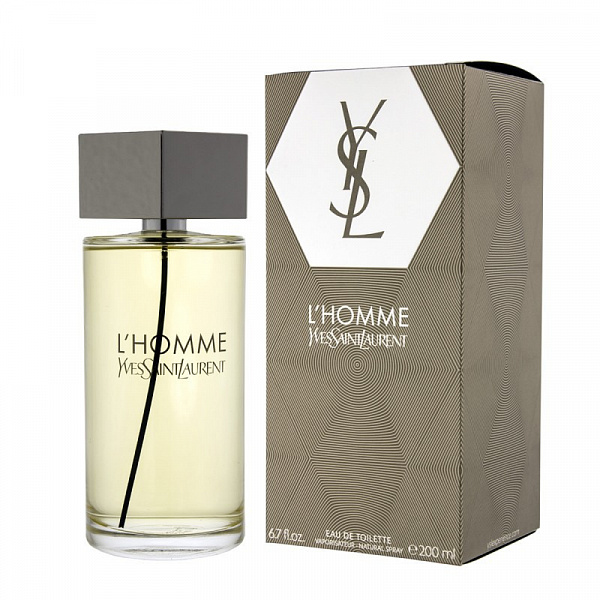 Туалетна вода Yves Saint Laurent L'homme для чоловіків — edt 200 ml, фото 1
