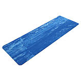 Килимок для фітнесу та йоги PER (полімерна гума) 183x61x0.8см FI-4936, фото 8