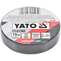 Ізолента тканинна ХБ 15 м х 19х0,3 мм YATO YT-81500