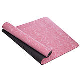 Килимок для фітнесу та йоги поліуретановий 183x68x0.5см FI-0566, фото 6