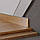 Прихований алюмінієвий плінтус 60х15х2700 мм (профіль) і декоративна вставка МДФ шпон ALU-S6015MDFSH, фото 3