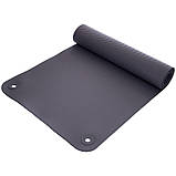 Килимок для фітнесу та йоги професійний з отворами 183x65x0,4см FI-2263, фото 3