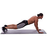 Килимок для фітнесу та йоги професійний з отворами 183x65x0,4см FI-2263, фото 8