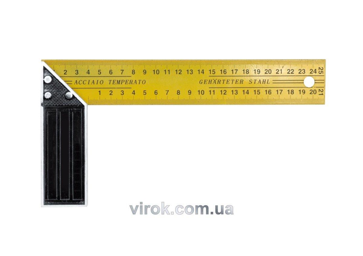 Кутник столярний VOREL : L= 250 мм [12/120]