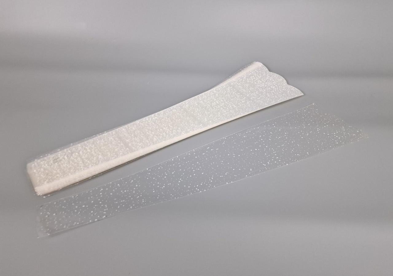 Конусні пакети для квітів з візерунком h60/6низ/15верх(100 шт) візерунок 156 (2) (100 шт.), фото 1