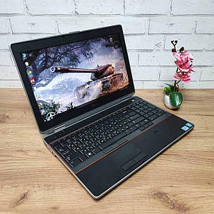 Б/в Ноутбук Dell Latitude E6520 15.6" 1600x900| Core i5-2520M| 8 GB RAM| 256 GB SSD| HD 3000, фото 3