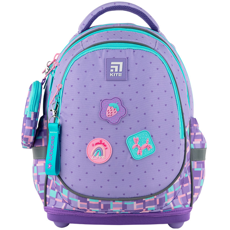 Рюкзак шкільний Kite Education Cheers 36x27x16 см, 15.5 л, бузковий (K24-724S-2)