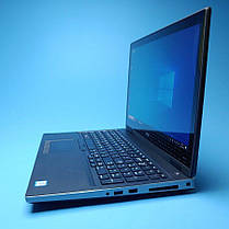 Б/в Ноутбук Dell Precision 7530 15.6" 1920x1080 Сенсорний| Core i7-8850H| 32 GB RAM| 512 GB SSD| Quadro P2000 4GB, фото 5