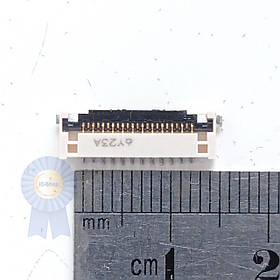 Роз'єм для ноутбука 12pin 1.0mm No2 ( Flip type) — Оригінал Демонтаж