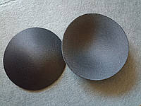 Поролоновый вкладыш (чашка) круглая 1пара черная диаметр 11см