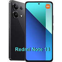 Смартфон Xiaomi Redmi Note 13 8/256 Midnight Black EU + Захисне скло гарантія 1 рік