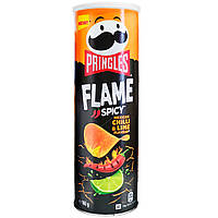 Pringles Чіпси Flame Chili & Lime, 160г Польша