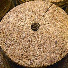 Мат кокосовий для мульчування діаметр 23 см, 1 шт.
