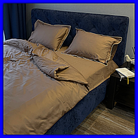Стильное однотонное постельное белье, лучшее плотное хлопковое постельное белье пошив ткань сатин делюкс Семейный