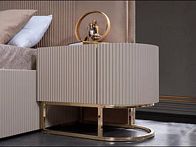Спальня у стилі люкс бежева з золотом, Венсан, фото 2