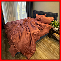Комфортное хлопковое постельное белье, очень красивое мягкое постельное белье для дома однотонное сатин делюкс Семейный