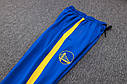 Спортивний костюм Голден Стейт Ворріорс НБА синій баскетбольний Golden State Warriors 2023-2024 suit NBA, фото 9