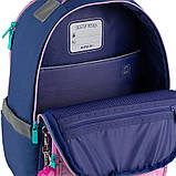 Рюкзак шкільний Kite Education Pixel Love 39х29х14.5, 15 л, синій (K24-770M-1), фото 6