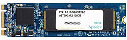 Накопичувач SSD  120GB Apacer AST280 M.2 SATAIII TLC (AP120GAST280-1)