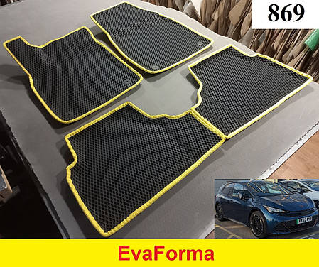 3D килимки EvaForma на Cupra Born '21-, 3D килимки EVA, фото 1