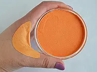 Краска для лица и тела на водной основе оранжевая Аквагрим для лица и тела оранжевый